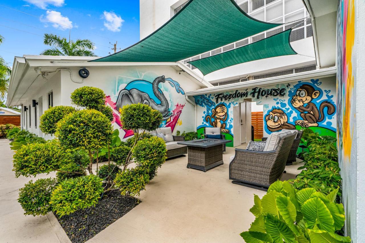 The Freedom House • Urban Oasis • Eclectic Retreat Villa Fort Lauderdale Buitenkant foto