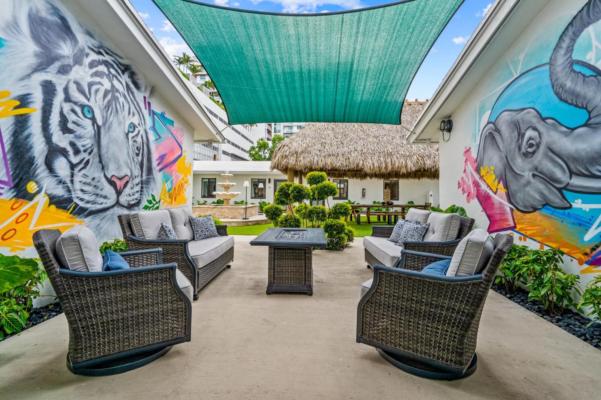 The Freedom House • Urban Oasis • Eclectic Retreat Villa Fort Lauderdale Buitenkant foto