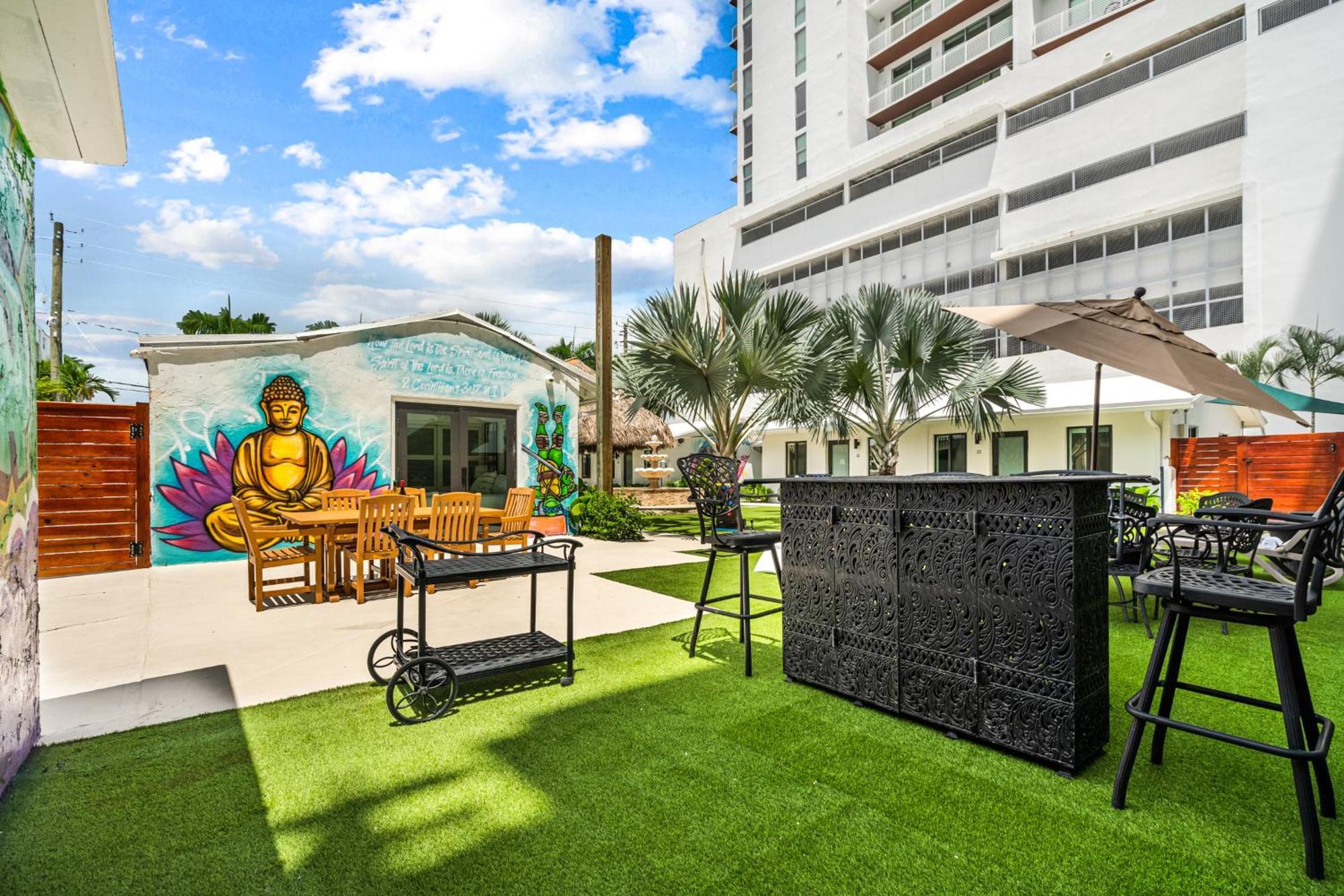 The Freedom House • Urban Oasis • Eclectic Retreat Villa Fort Lauderdale Buitenkant foto