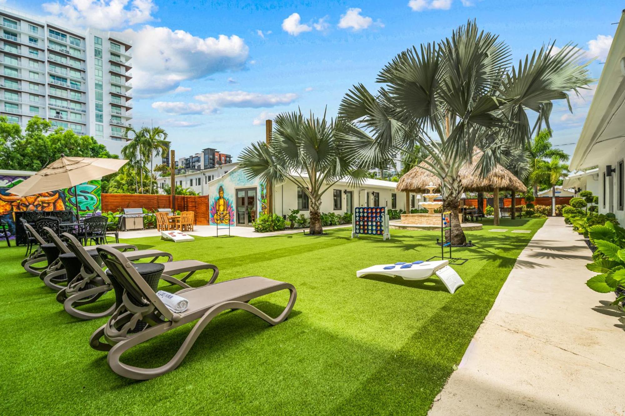 The Freedom House • Urban Oasis • Eclectic Retreat Villa Fort Lauderdale Buitenkant foto