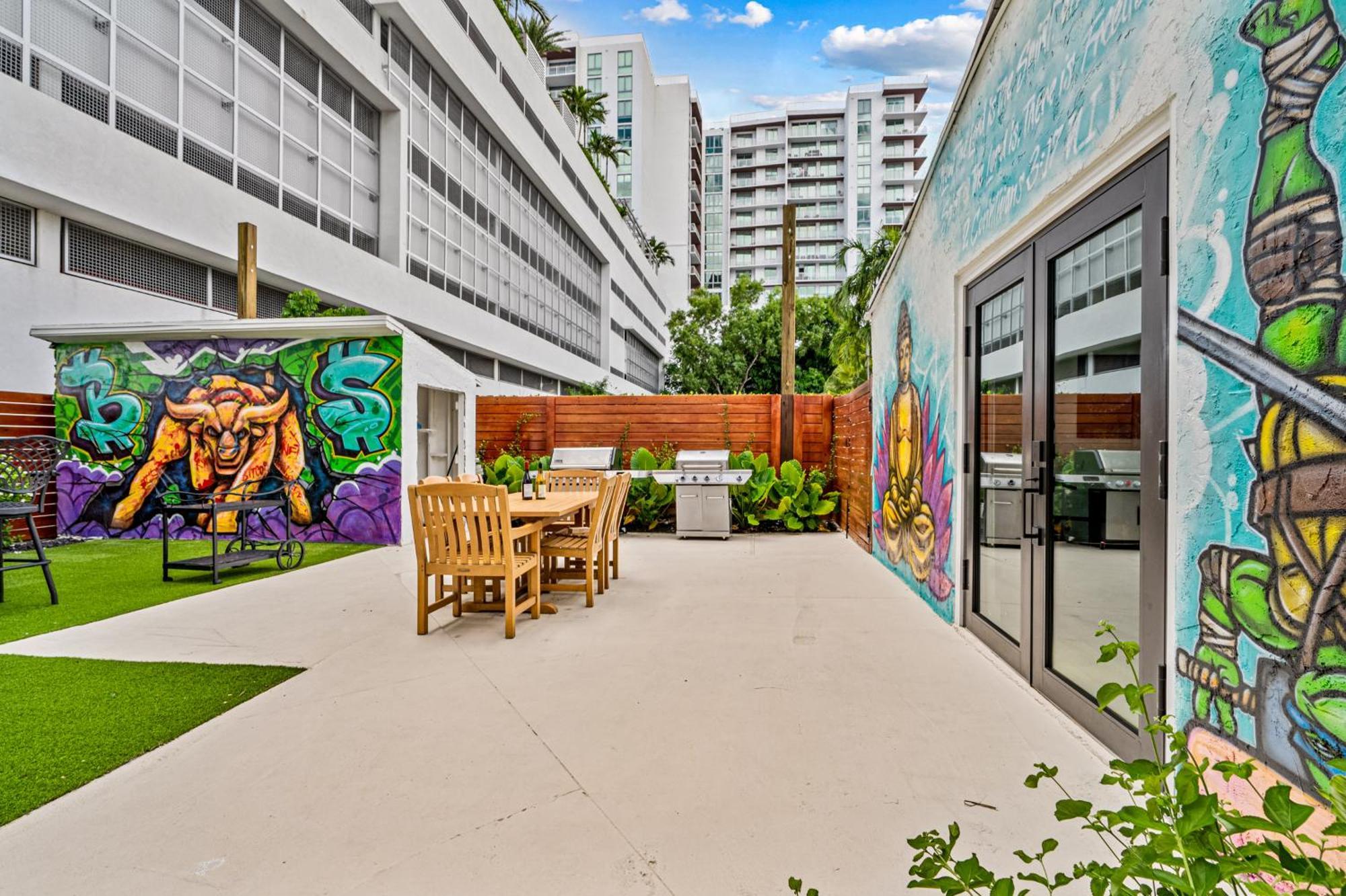 The Freedom House • Urban Oasis • Eclectic Retreat Villa Fort Lauderdale Buitenkant foto